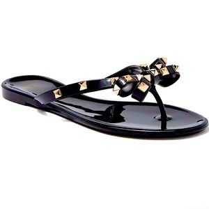 Studded Jelly Sandal
